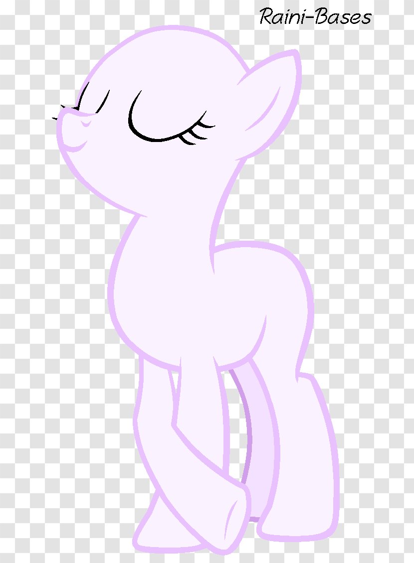 Cat /m/02csf Clip Art Drawing Mane - Watercolor - Base Pony Deviantart Transparent PNG