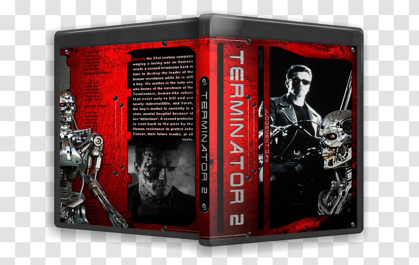 The Terminator Film Poster Motorcycle - 2 Judgment Day Transparent PNG