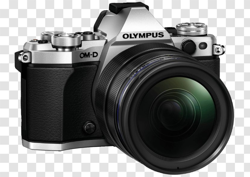 Olympus OM-D E-M5 Mark II E-M1 Micro Four Thirds System Mirrorless Interchangeable-lens Camera Transparent PNG