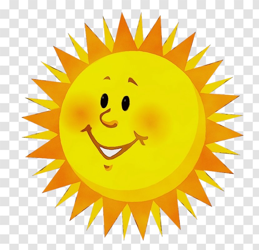 Sun Drawing - Smile - Happy Transparent PNG