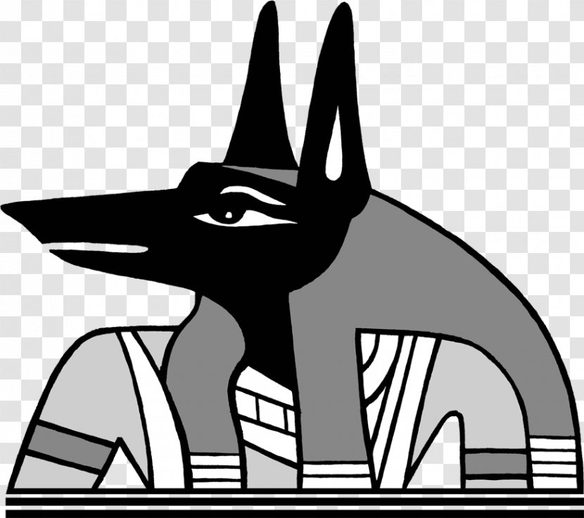 Monochrome Photography Cartoon Dog - Jackal Transparent PNG