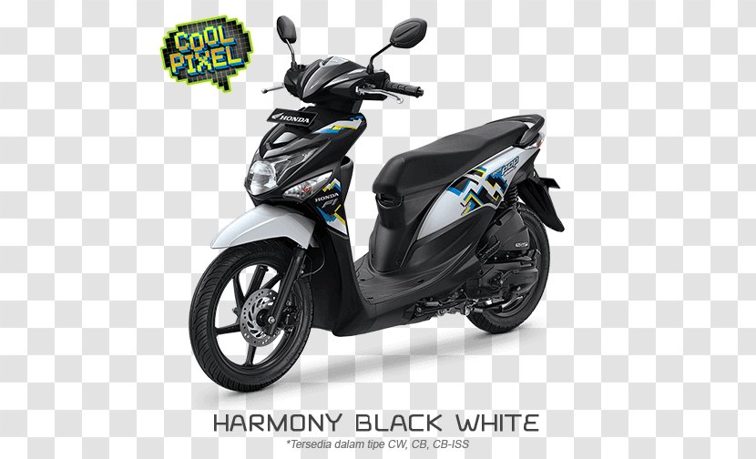 Honda Beat Motorcycle PT Astra Motor Bandung - Vehicle Transparent PNG