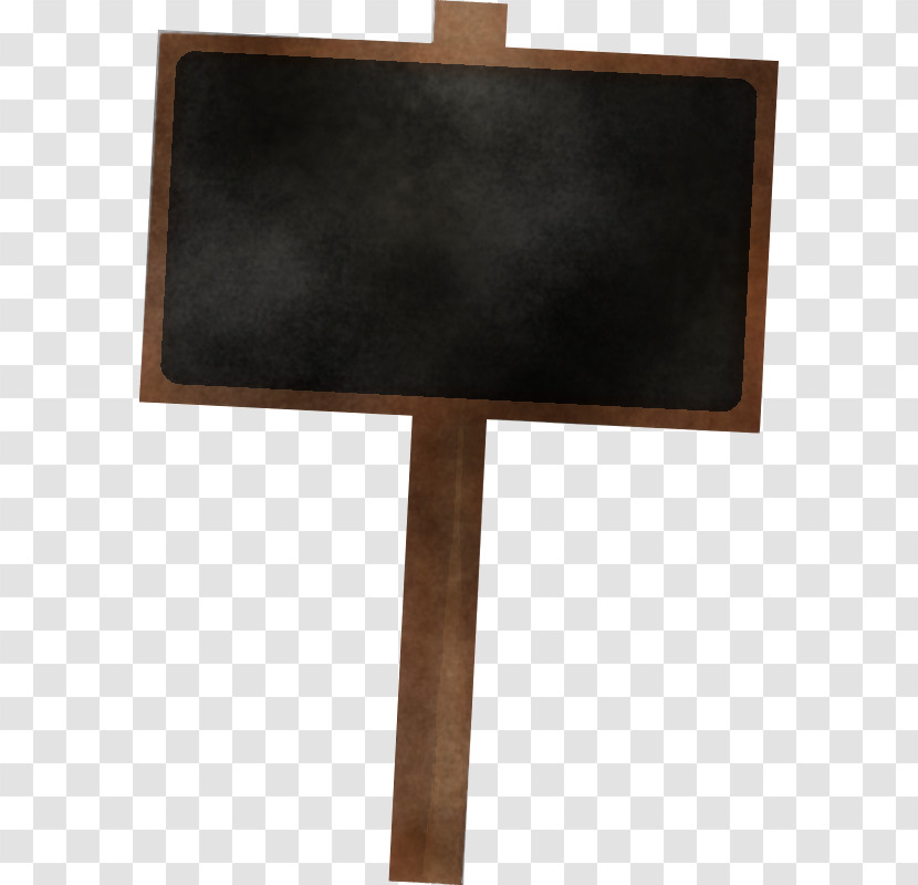 Brown Table Blackboard Wood Rectangle Transparent PNG