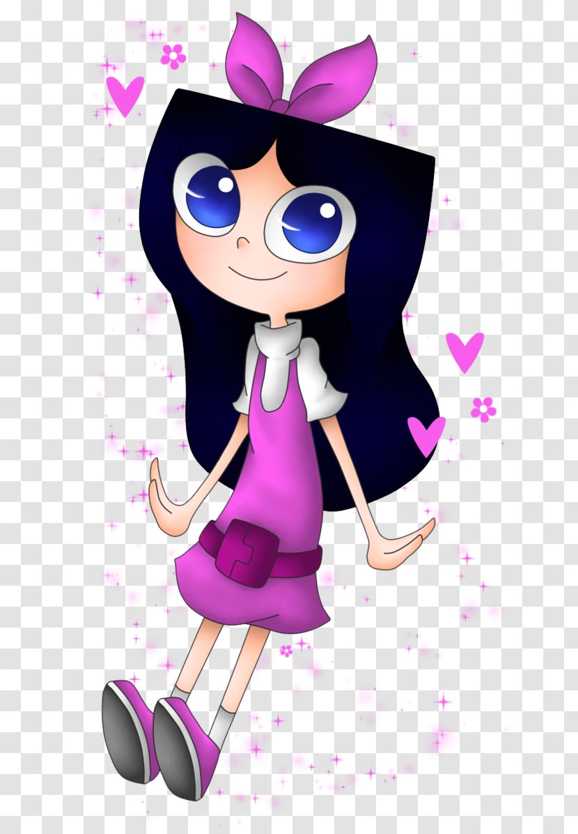 Isabella Garcia-Shapiro Phineas Flynn Ferb Fletcher - Cartoon - Watercolor Transparent PNG