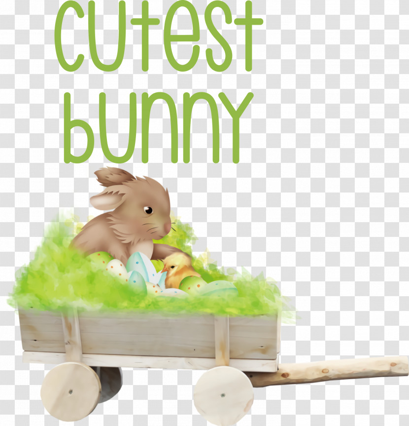 Cutest Bunny Bunny Easter Day Transparent PNG