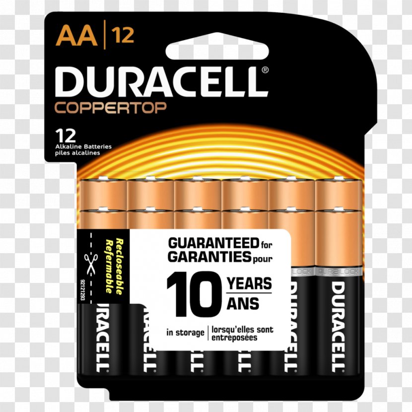 Duracell AAA Battery Alkaline Nine-volt - Electronics Accessory - Aa Transparent PNG