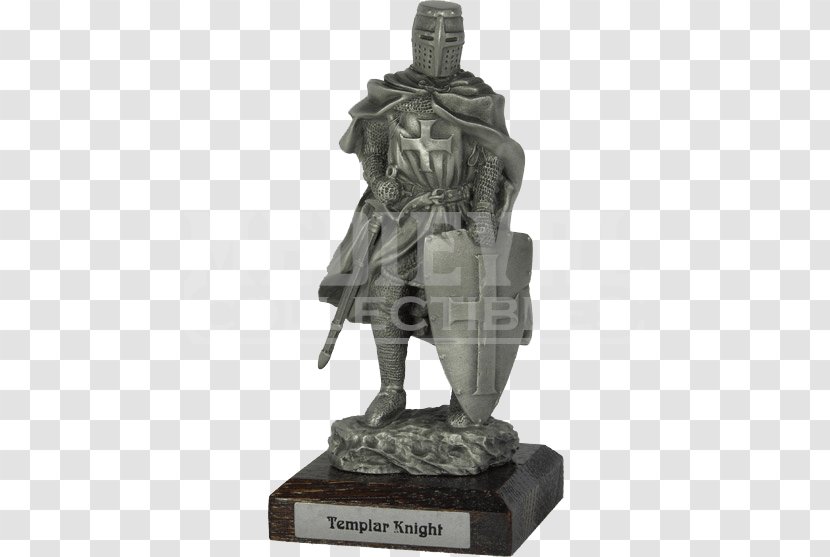 Knights Templar Figurine Crusades Sculpture - Armour - Knight Transparent PNG