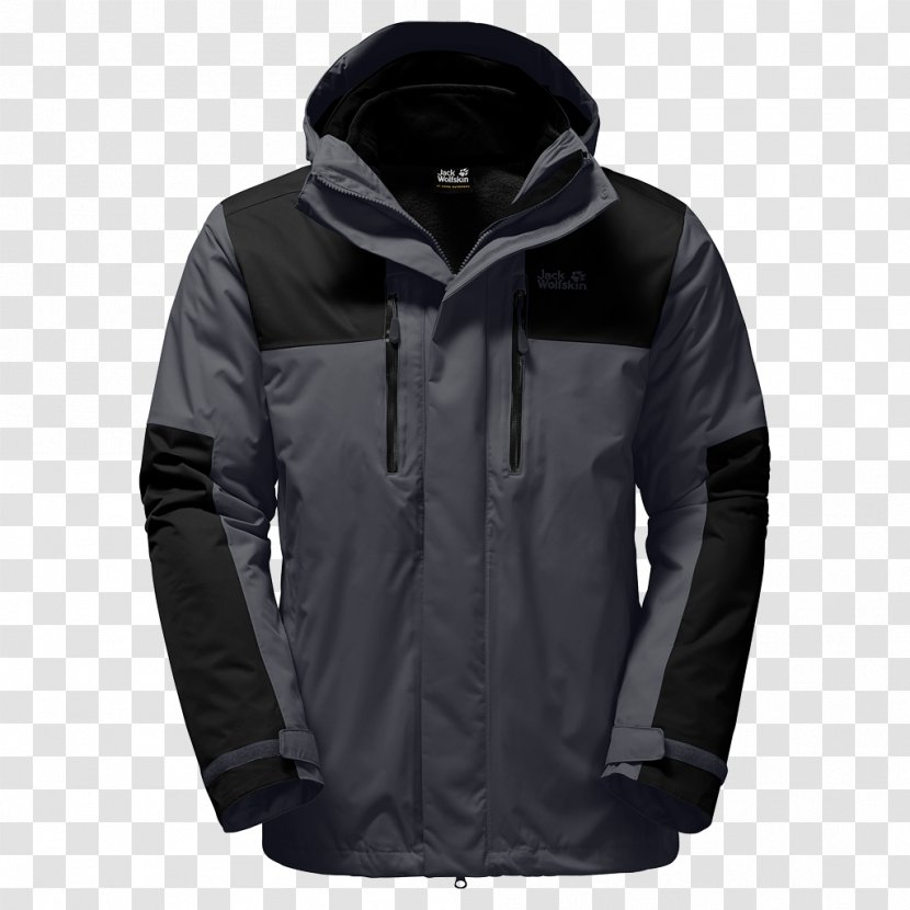 Jacket Clothing Jack Wolfskin Coat Parka - Outerwear Transparent PNG