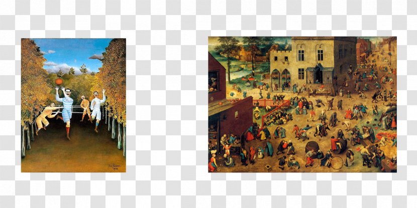 Children's Games The Procession To Calvary Kunsthistorisches Museum Tower Of Babel AllPosters.com - Printmaking Transparent PNG