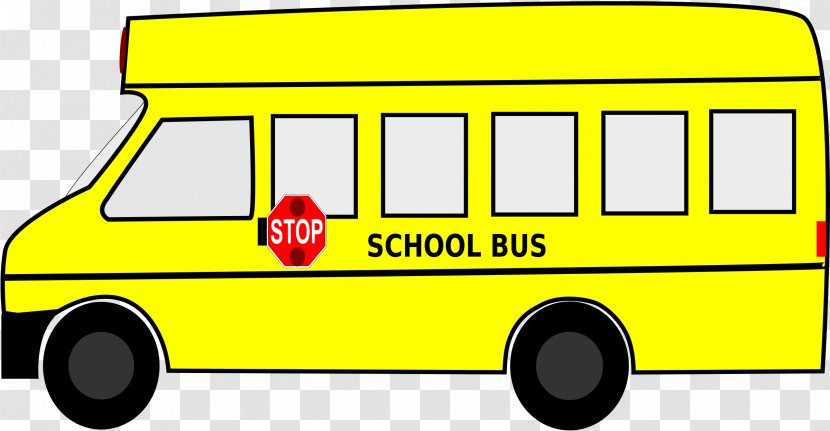 School Bus Clip Art - Traffic Stop Laws - Travel Cliparts Transparent PNG