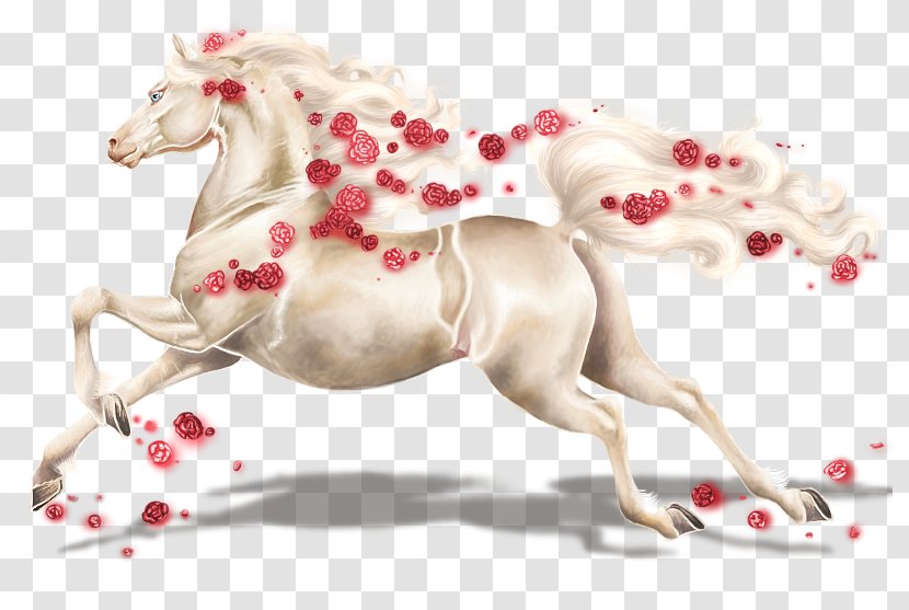 Mustang Valentine's Day Pony Horse Tack Mane - Fictional Character Transparent PNG