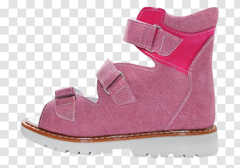 Suede Boot Sandal Shoe Pink M - Rtv Transparent PNG