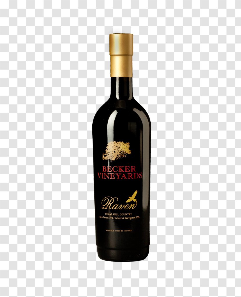 Becker Vineyards Wine Cabernet Sauvignon Liqueur Malbec - Alcoholic Beverage Transparent PNG