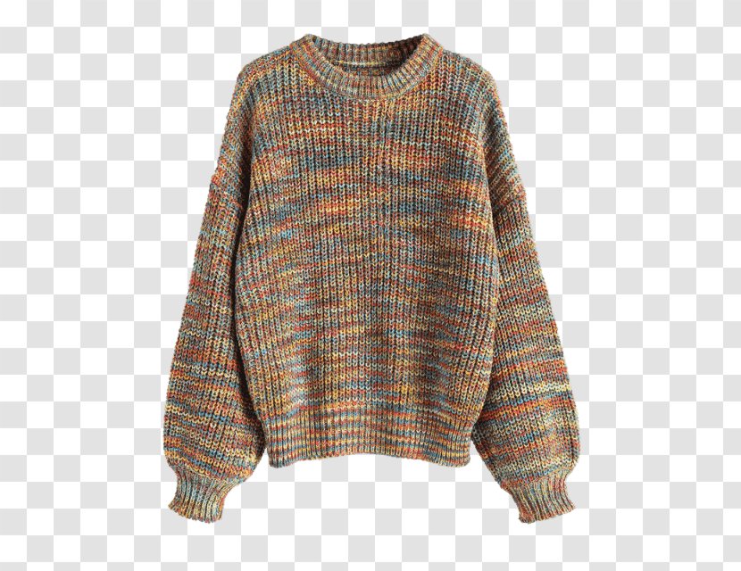Sweater Cardigan Sleeve Clothing Shirt - Collar - Pull Goods Transparent PNG