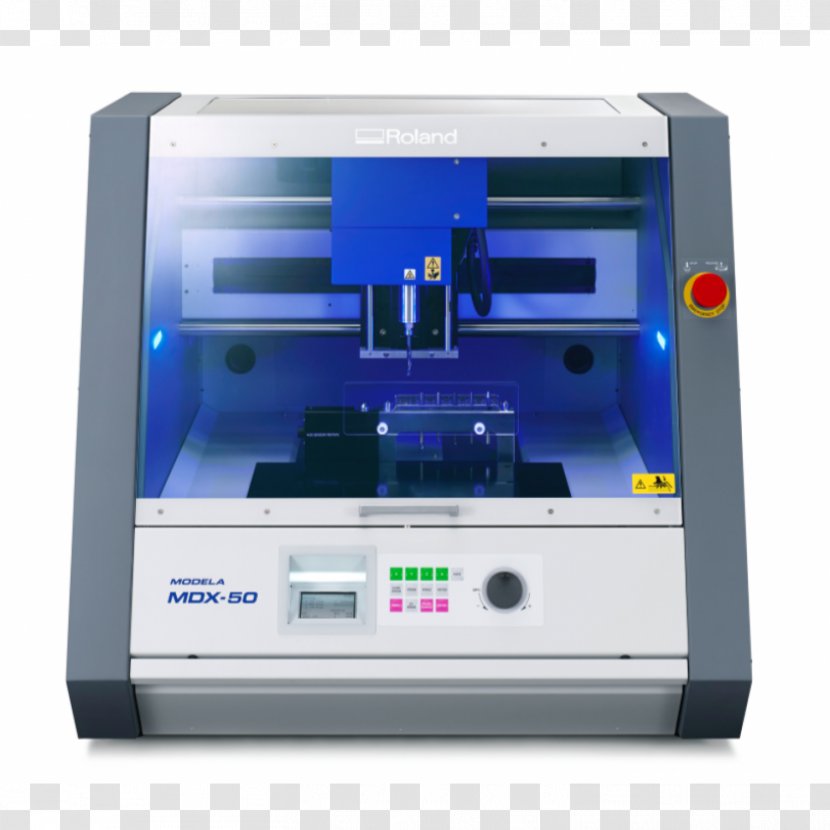 Milling 3D Printing Roland DG Computer Numerical Control Machine - Automation - Cnc Transparent PNG