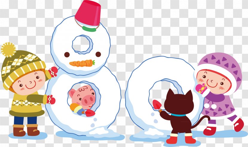 Snowman Cartoon - Comics - The Plays Transparent PNG