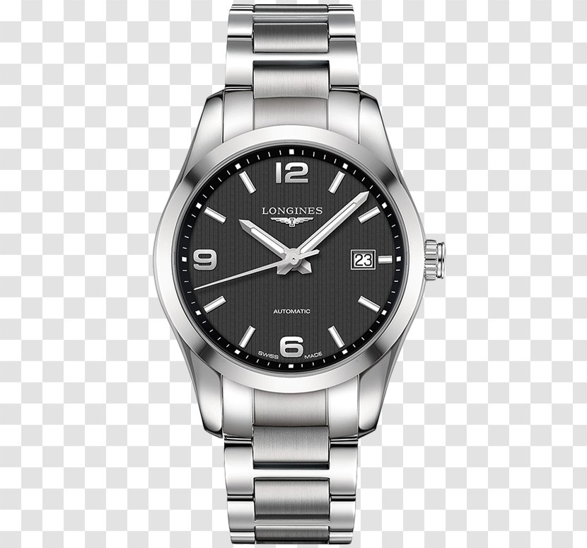 Longines Automatic Watch Chronograph Bracelet - Buckle Transparent PNG