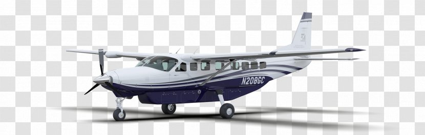 Cessna 206 208 Caravan Aircraft Airplane - Airliner Transparent PNG
