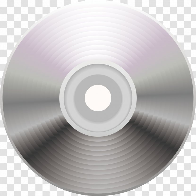 Compact Disc Euclidean Vector Vecteur - Space - CD Elements Transparent PNG