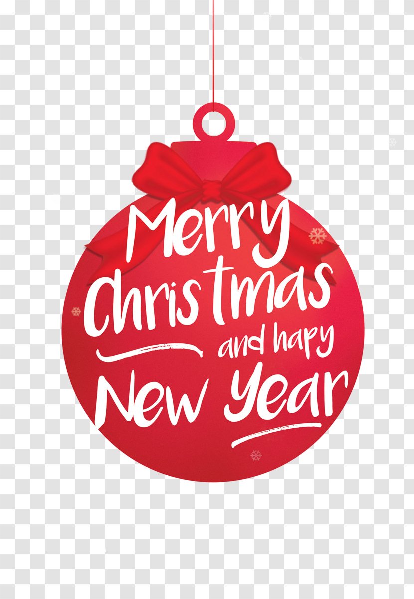 Merry Christmas Happy New Year - Eve Interior Design Transparent PNG