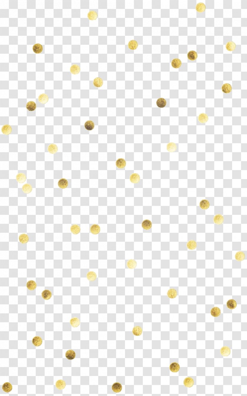 Desktop Wallpaper Textile - Yellow - Gold Dots Transparent PNG