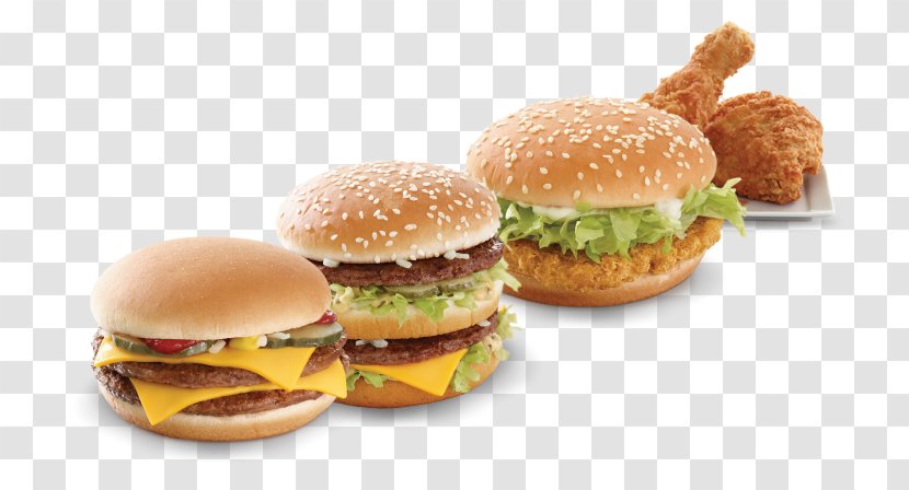 Slider Cheeseburger Fast Food Breakfast Sandwich The Otus Rooftop - Junk Transparent PNG