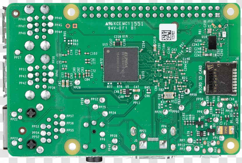 Raspberry Pi 3 Motherboard Central Processing Unit Multicore Processor Secure Digital Ram