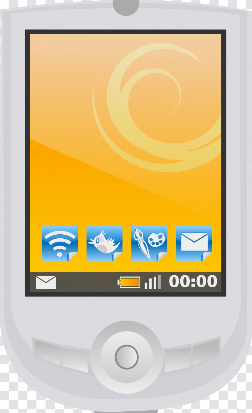 PDA Mobile Phones Clip Art - Smartphone - Application Transparent PNG