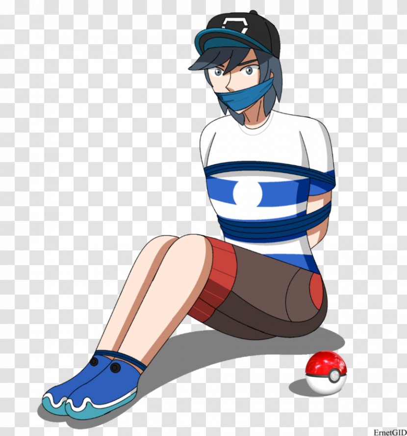 Protagonist Pokémon Sun And Moon Red Blue DeviantArt - Flower - Say Hi Transparent PNG