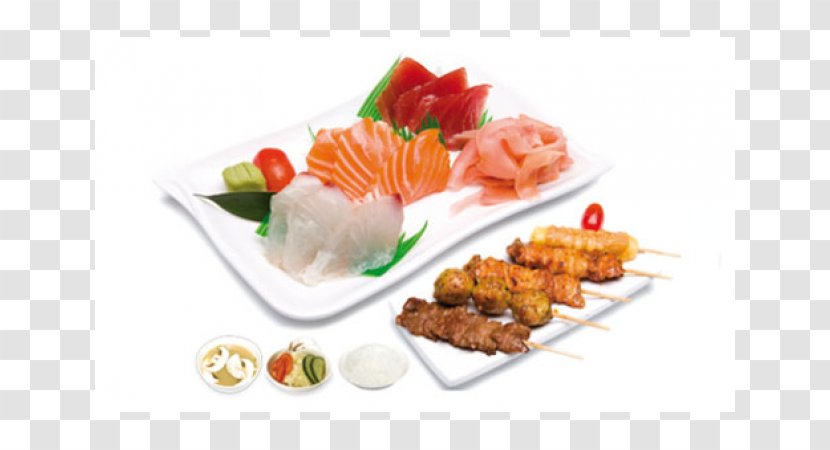 Sashimi Sushi Smoked Salmon Ravioli Hors D'oeuvre - Menu Transparent PNG