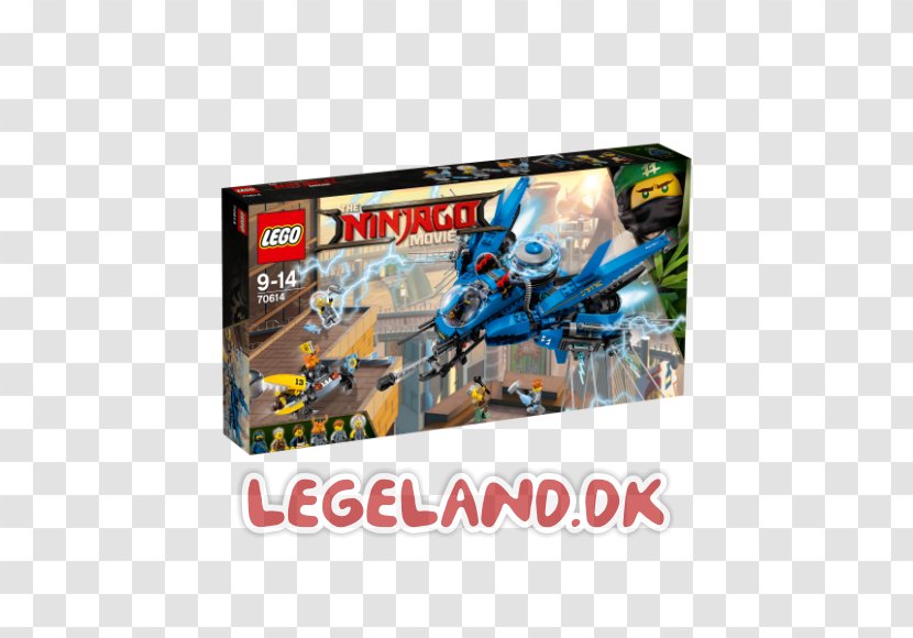 LEGO 70614 THE NINJAGO MOVIE Lightning Jet Toy Lego City - Movie - Ninja GO Transparent PNG
