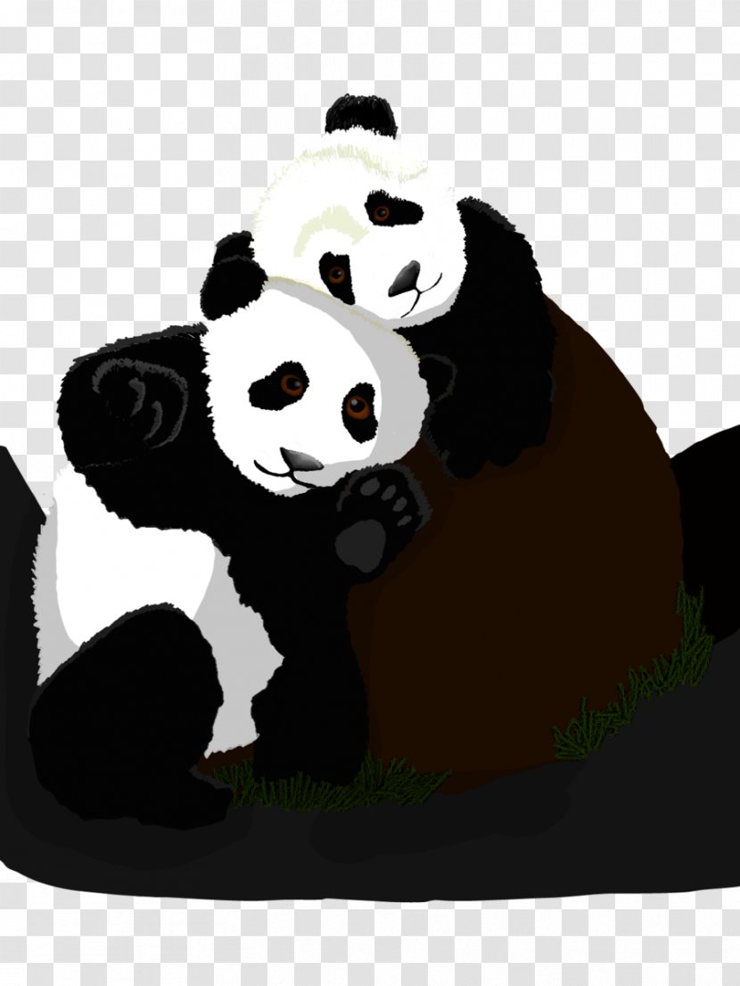 Giant Panda Bear Drawing - Tree Transparent PNG