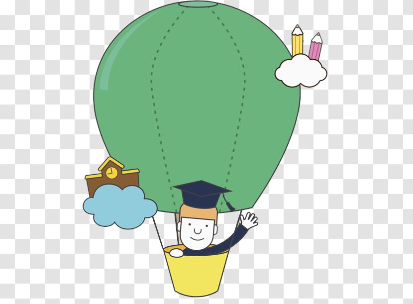 Hot Air Ballooning - Cartoon - Balloon Tour Transparent PNG