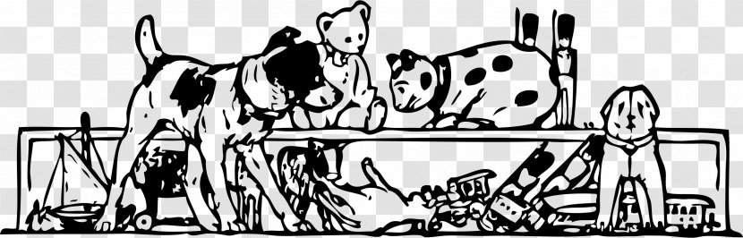 Puppy Rottweiler Dog Toys Clip Art - Cartoon Transparent PNG