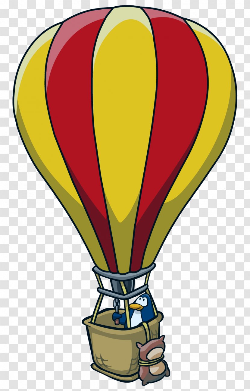 Club Penguin Hot Air Balloon Clip Art Transparent PNG