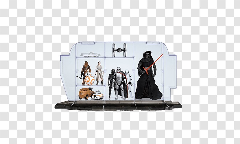 Figurine Star Wars Display Case Action & Toy Figures Millennium Falcon - Logo Transparent PNG
