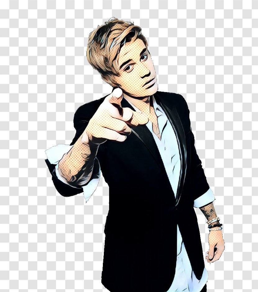 Cartoon Forehead Gesture Finger Thumb - Businessperson Suit Transparent PNG