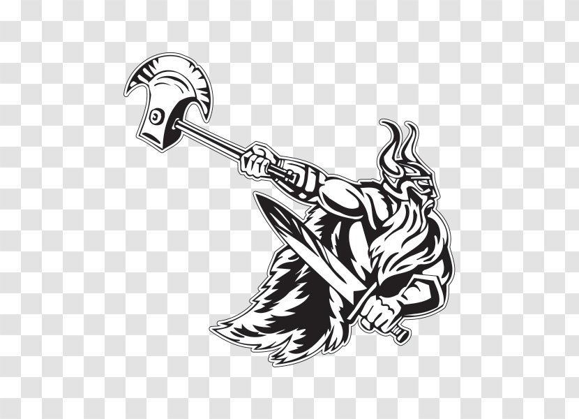 Viking Norsemen Vector Graphics Old Norse Illustration - Drawing - Axe Transparent PNG