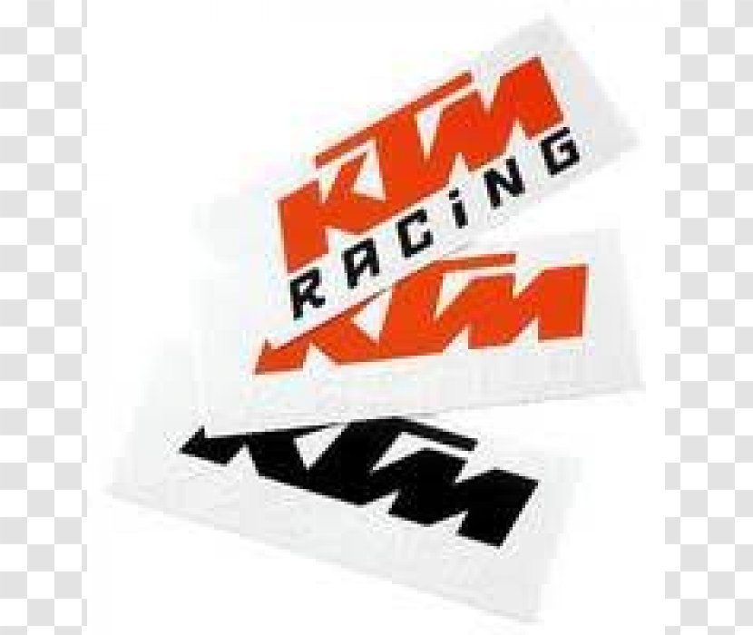 KTM Decal Sticker Motorcycle Car - Bumper Transparent PNG