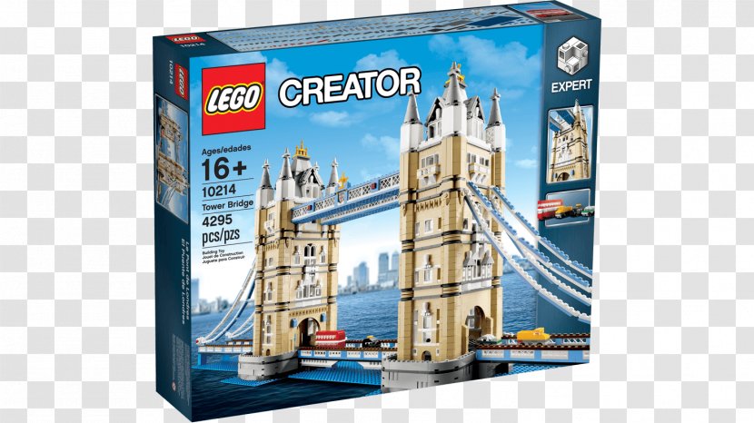 LEGO 10214 Creator Tower Bridge London Legoland Malaysia Resort Lego Transparent PNG