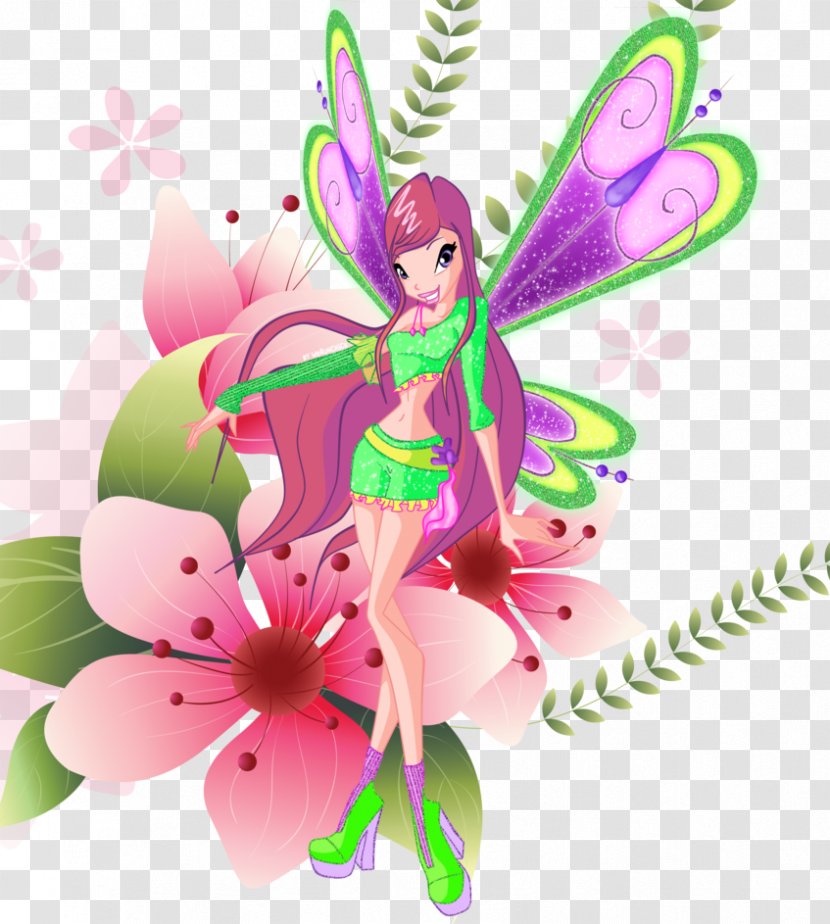 Roxy Bloom Tecna Believix - Winx Transparent PNG