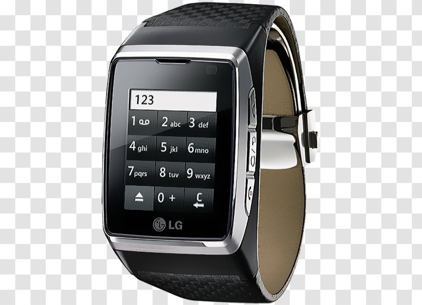 Watch Phone LG GD910 Electronics Telephone - Electronic Device Transparent PNG
