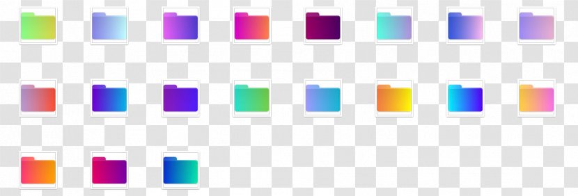Directory MacOS - Macos - Rainbow Gradient Transparent PNG