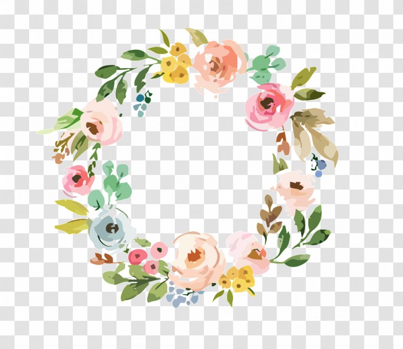 Wedding Invitation Logo Design Photography - Wildflower - Bloemenkrans Ornament Transparent PNG
