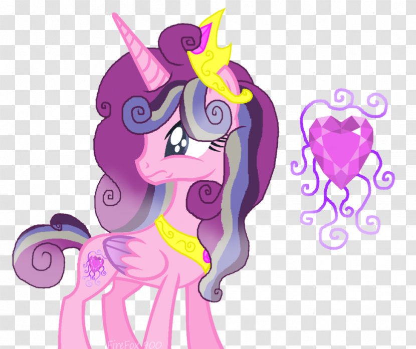 Pony Princess Cadance Daughter Illustration Unicorn - Frame - Shining Hearts Transparent PNG