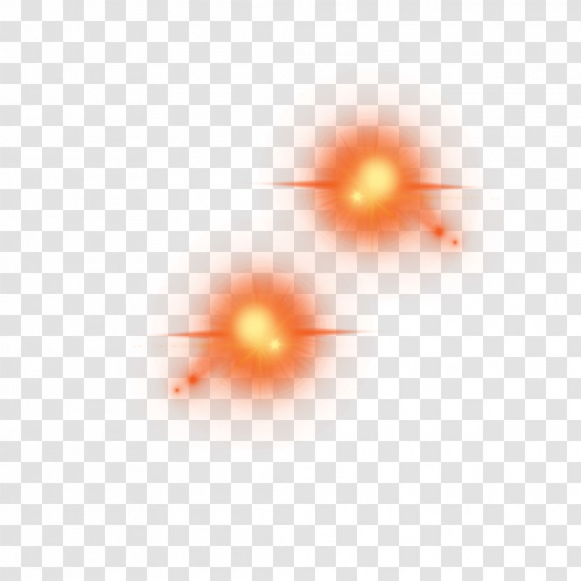 Light Sky Computer Pattern - Point - Car Lights, Orange Lights Transparent PNG