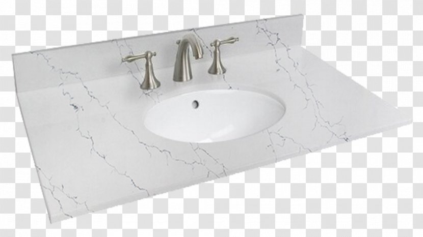 Countertop Marble Quartz Engineered Stone Granite - Sink - Rock Transparent PNG