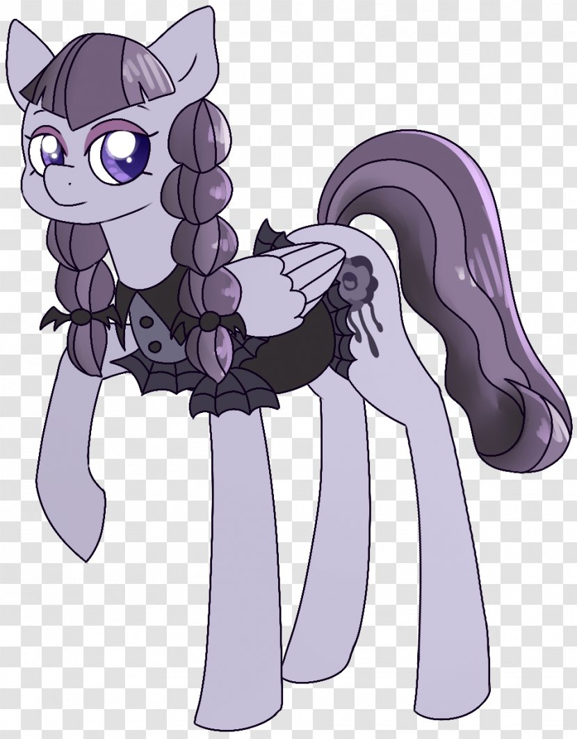 Cat Pony Horse Cartoon - Flower - Inky Transparent PNG