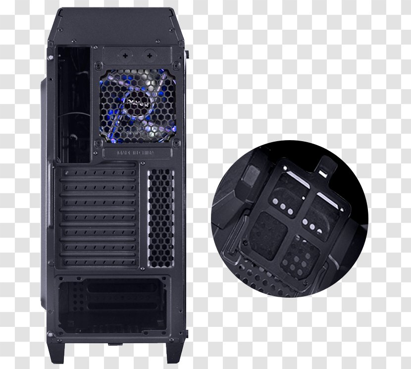 Computer Cases & Housings System Cooling Parts Gabinete Gamer Pcyes Samurai Gaming - Black - Poeira Transparent PNG