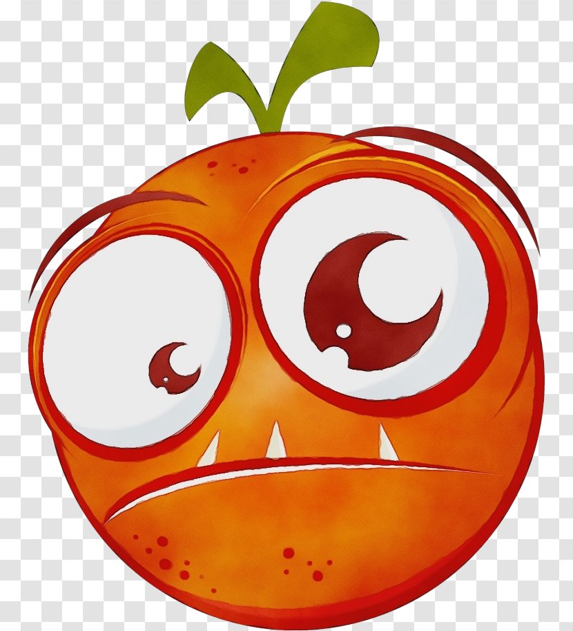 Emoticon - Tomato - Plant Transparent PNG